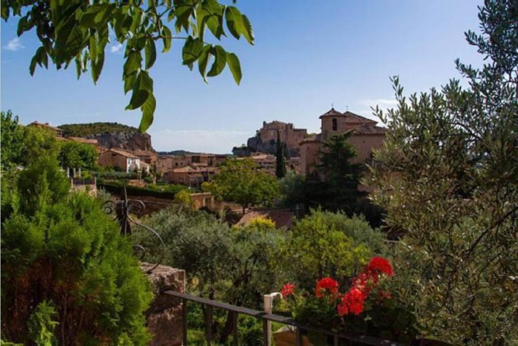 Apartamento San Hipolito Apartman Alquézar Kültér fotó